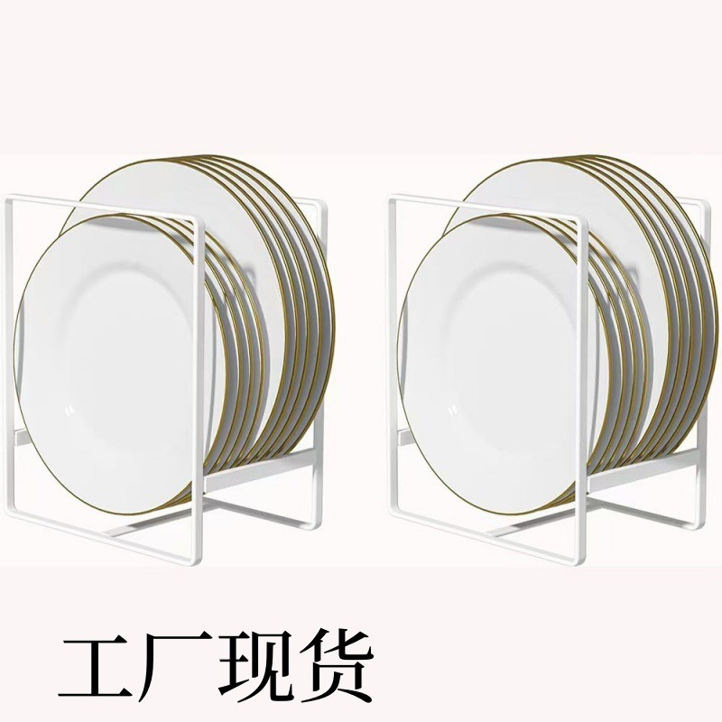 Japanese style kitchen bowl and dish rack cabinet plate rack draining bowl plate holder household tableware organizing storage rack