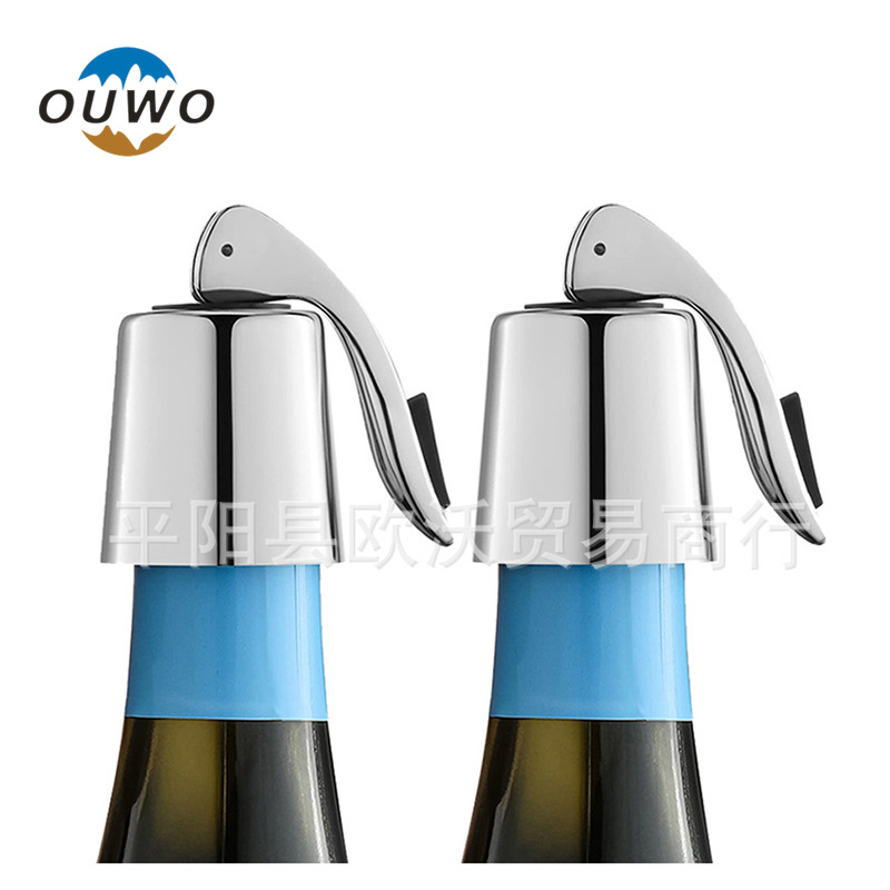 Stainless steel red wine stopper wine bottle stopper fresh-keeping red wine stopper metal bottle stopper red wine stopper