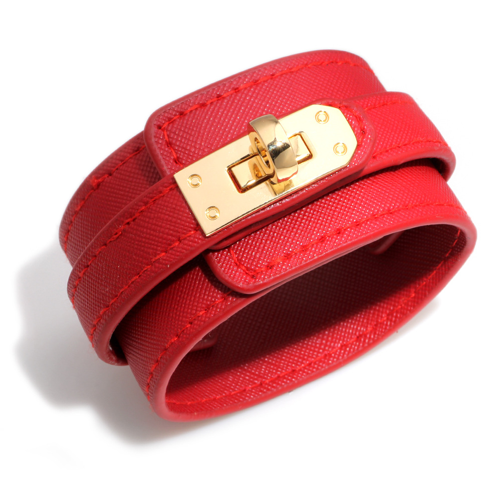 Women's Bracelet Accessories Wide Leather Yiwu