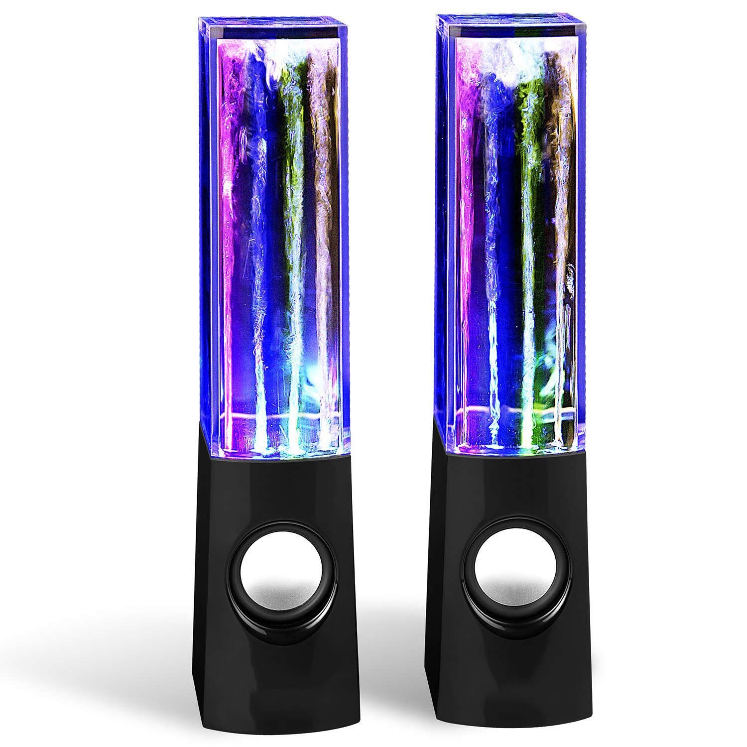 Square Water Dance Speaker Computer Speaker LED Speaker Gift Speaker Fountain Speaker